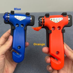 Blue glass breaker