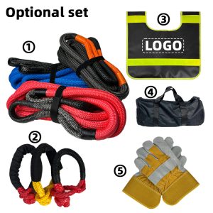 tcsz001 Kinetic Recovery Rope Set 3